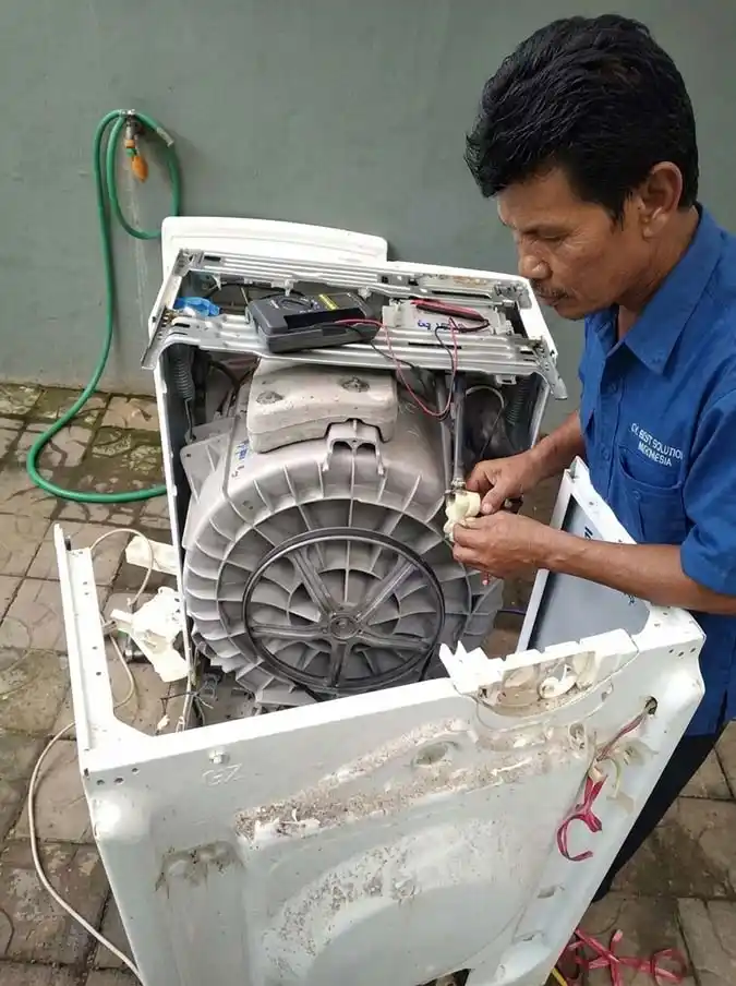 Layanan perbaikan mesin cuci panggilan di Tanah Sareal Bogor pengerjaan langsung di rumah